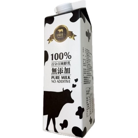 牧場達人純鮮乳新鮮屋936ml