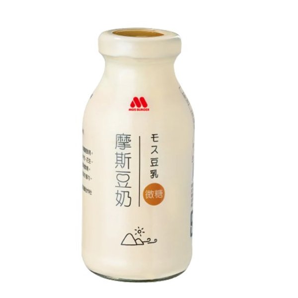 豆奶（微糖）玻璃瓶200ml